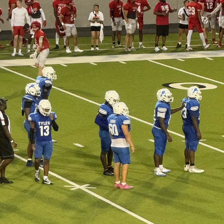 football players on field