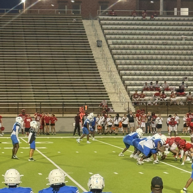 football players on field