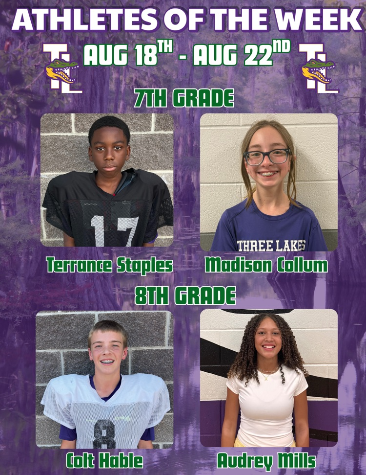 athletes of the week