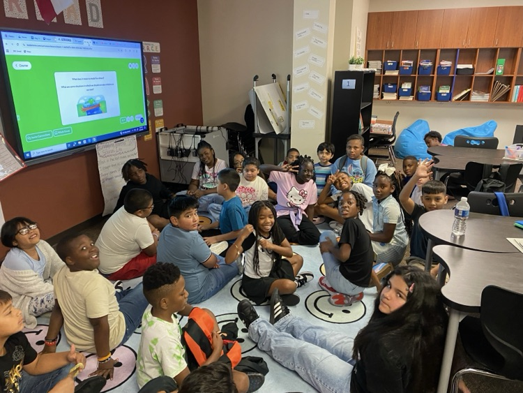 students working together