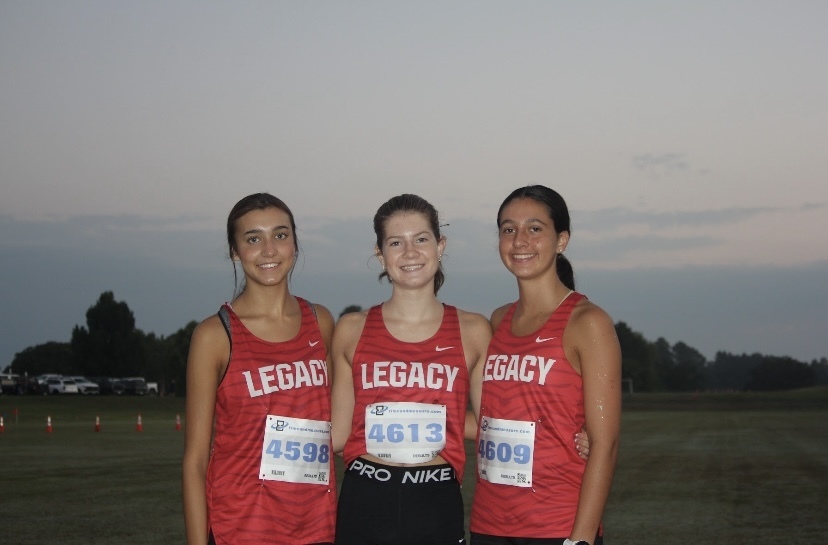 Tyler Legacy cross country at the Tyler Legacy XC Invitational