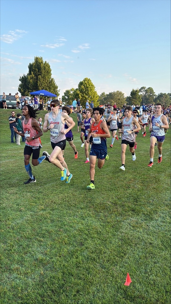 Tyler Legacy cross country at the Tyler Legacy XC Invitational