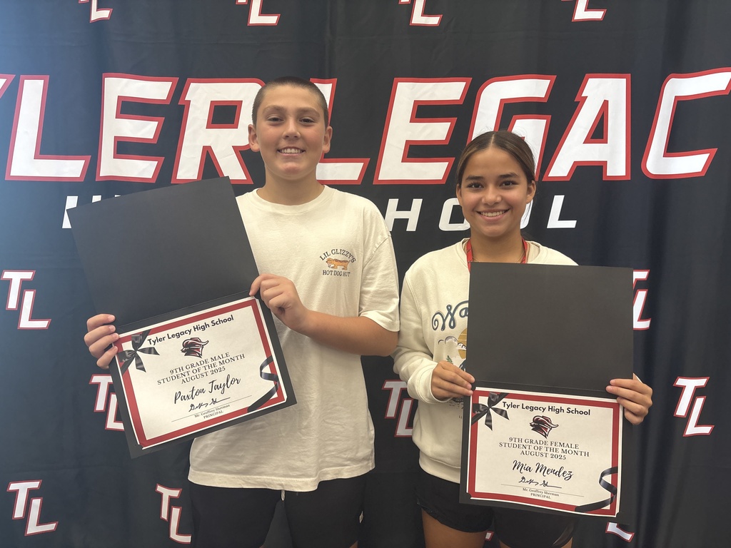 Freshmen  of the month: Paxton Taylor and Mia Mendez
