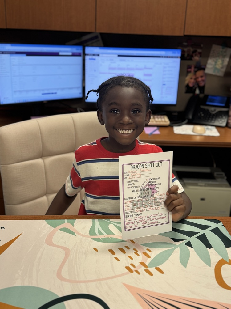 kinder dragon shout out student