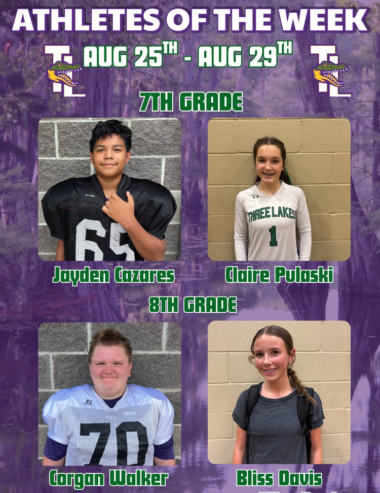 Athletes of the Week