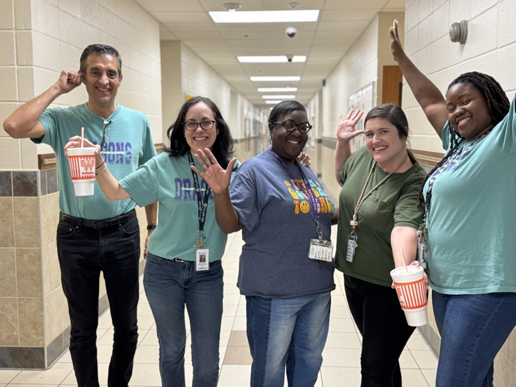 kinder teachers after a long lunch 