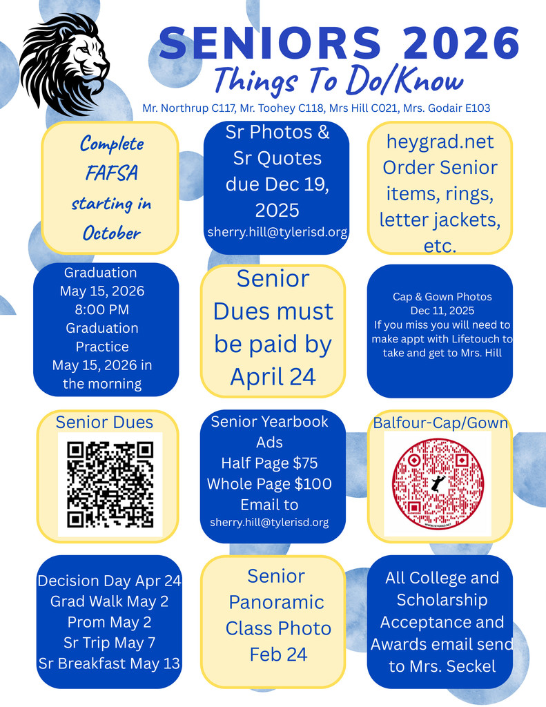 flyer with dates for seniors