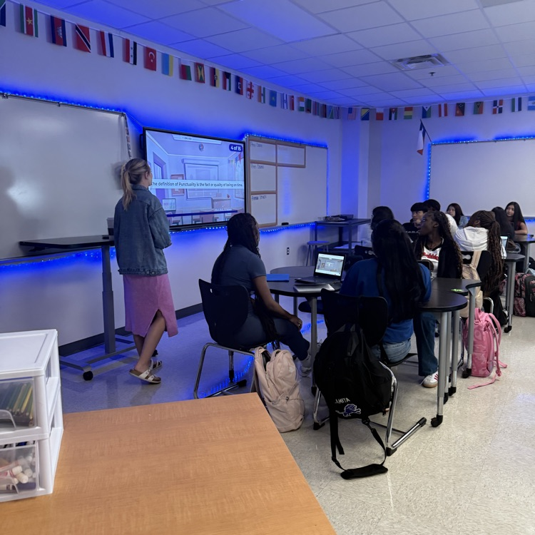 students in classroom