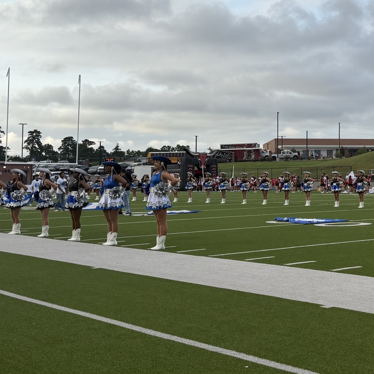 drill team on field