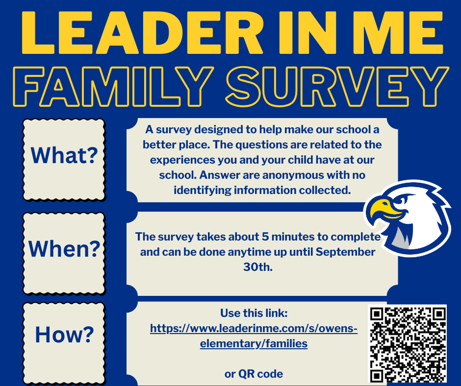 Leader in Me Family Survey with Barcode.