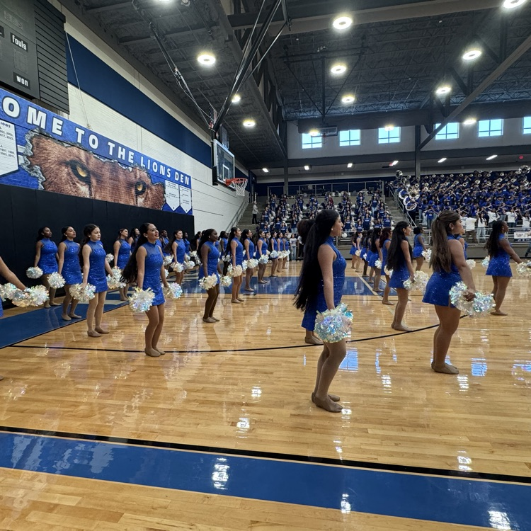 drill team performing