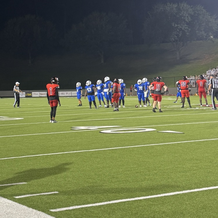 football players on the field