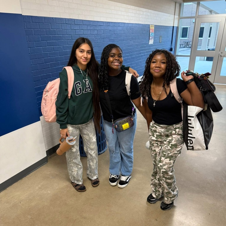 students wearing camo 