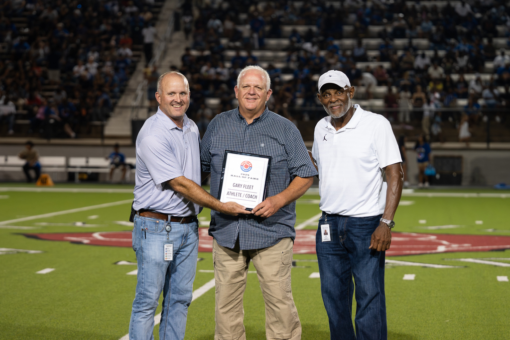Tyler ISD proudly inducts Gary Fleet into their Athletic Hall of Fame!