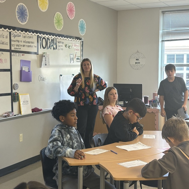 stations in reading class