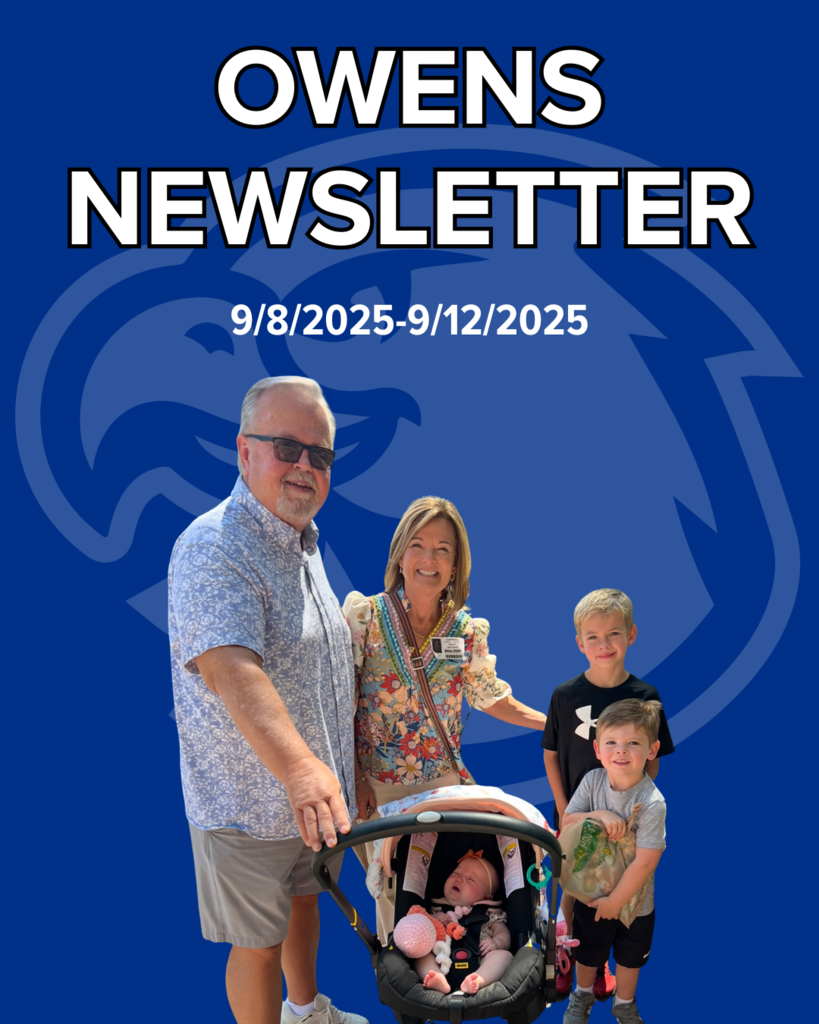Owens Newsletter September 8th-12th