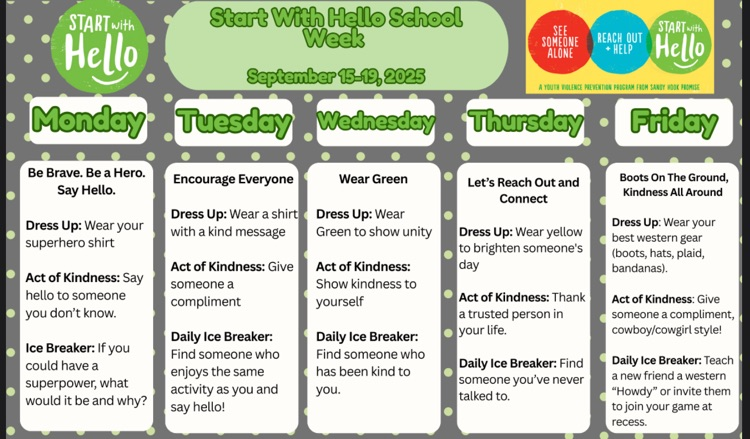 start with hello week