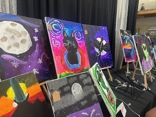 Student paintings