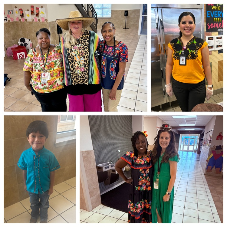 Today we celebrated the start of Hispanic Heritage Month and Hello Week with Hola Day! Don’t miss our other spirit days coming up this week. Go Jaguars! 🐆