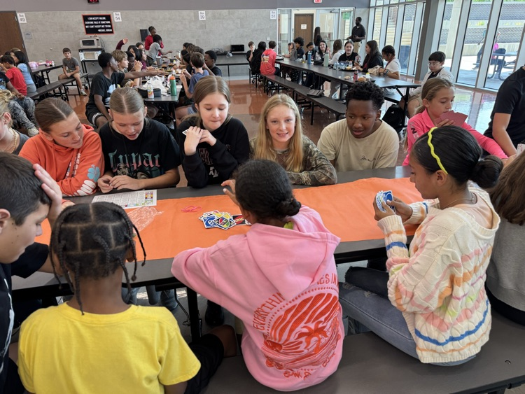 Game tables at lunches