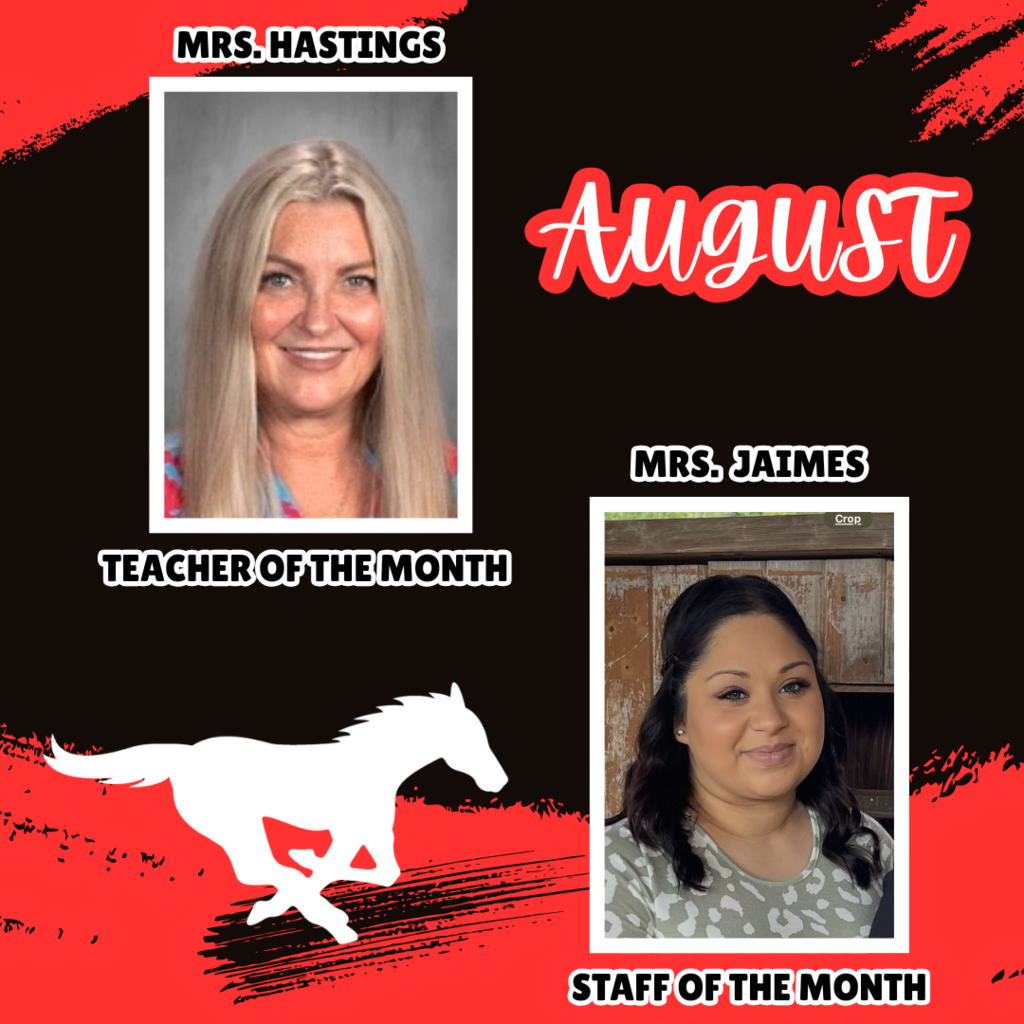 Teacher & Staff Member of the Month