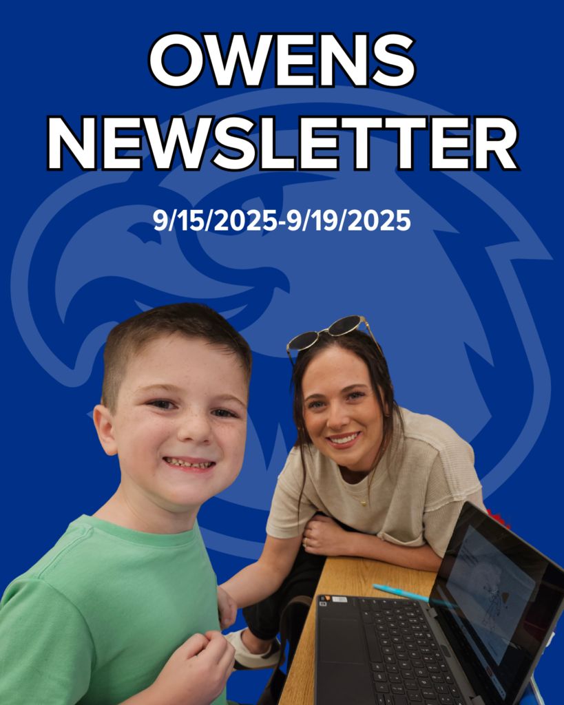 Owens Newsletter September 15th-19th