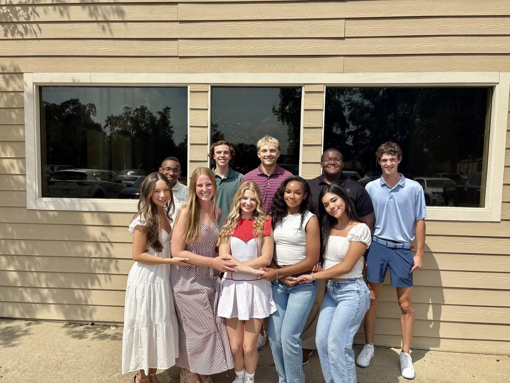 Tyler Legacy Homecoming Royalty at their luncheon