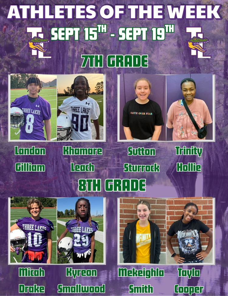 Athletes of the Week
