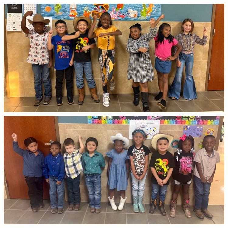 π€ π Boots on the Ground, Jaguars! ππ€ Our Jones Jaguars are showing off their western best for Hey Day! From hats to boots, our spirit is shining bright. Nothing better than a little western wear to kick off the celebration! ππ