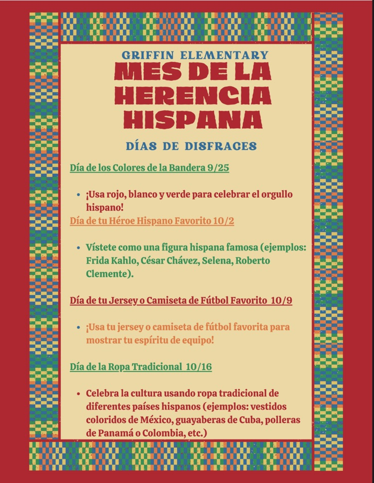 Hispanic heritage month