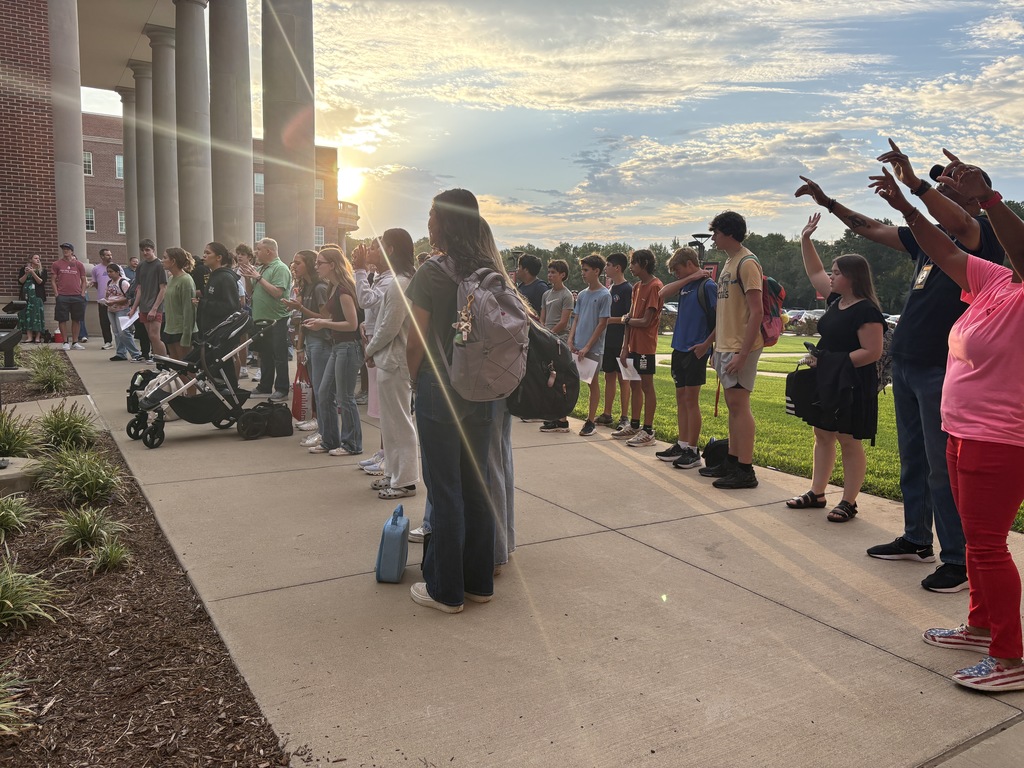 Tyler Legacy staff and students at See you at the pole