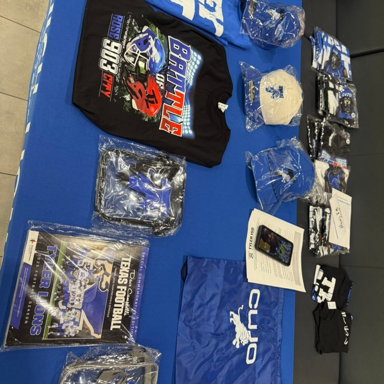 table with shirts