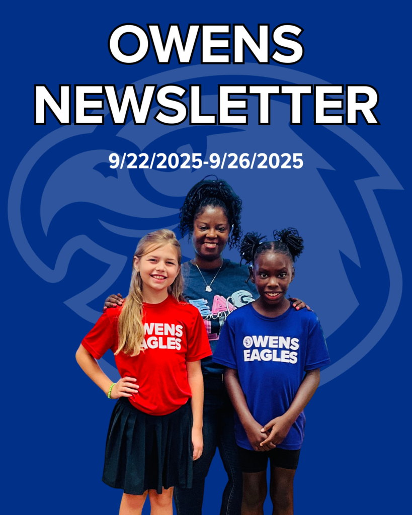 Owens Newsletter September 22th-26th