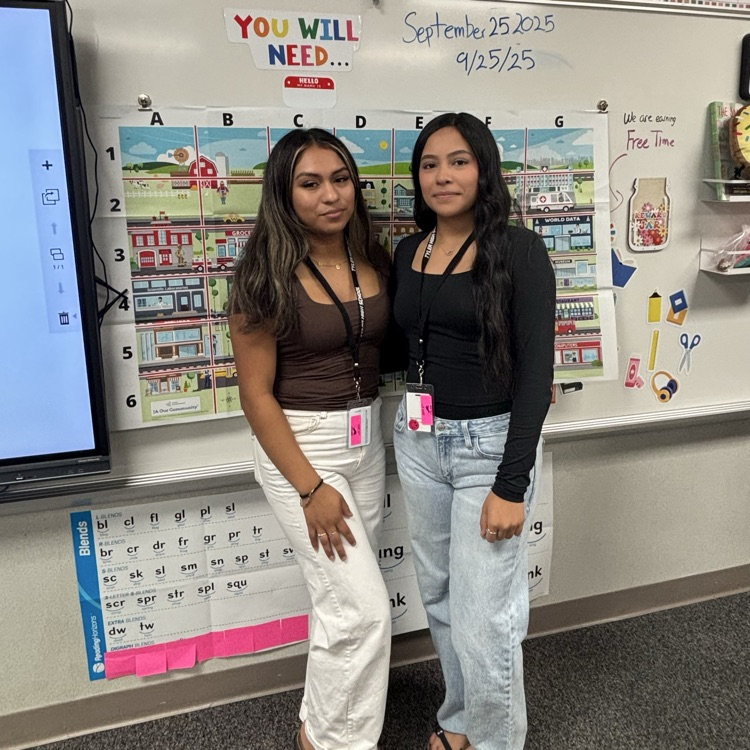 students at board