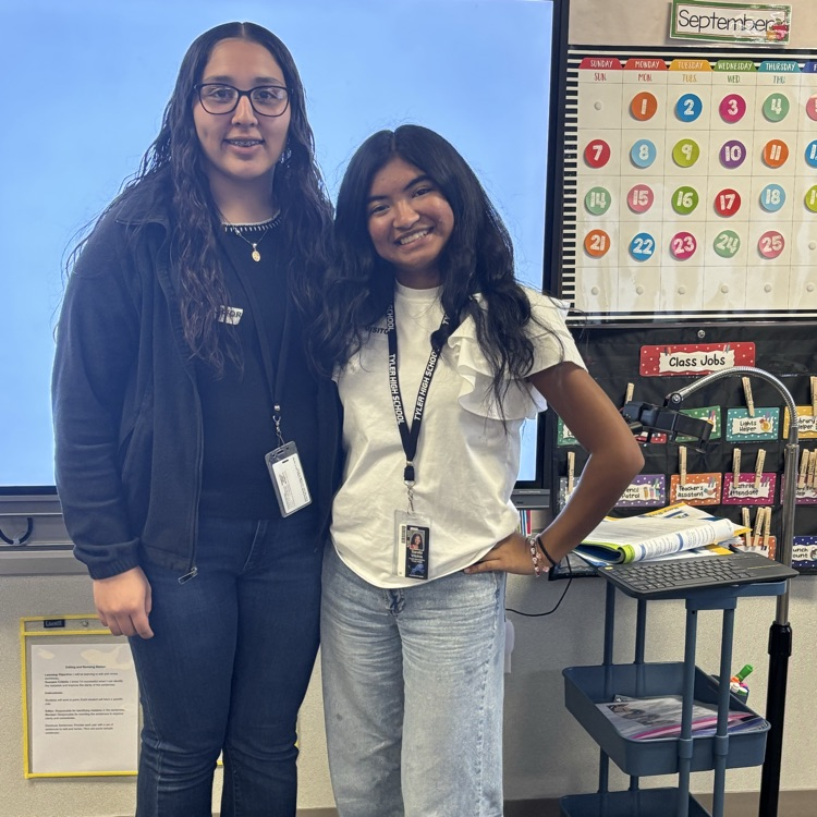 students at board