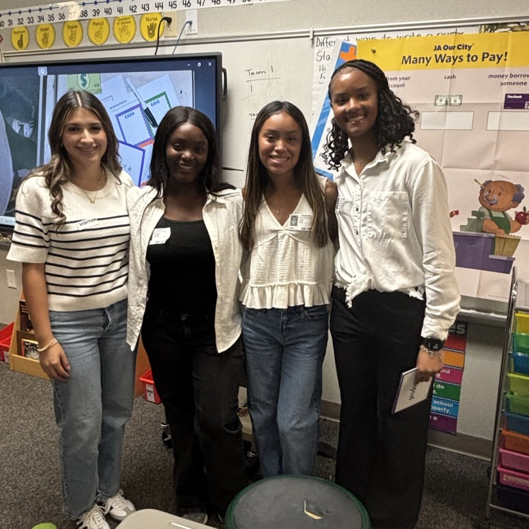 students at board