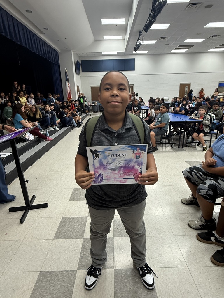 student of the month
