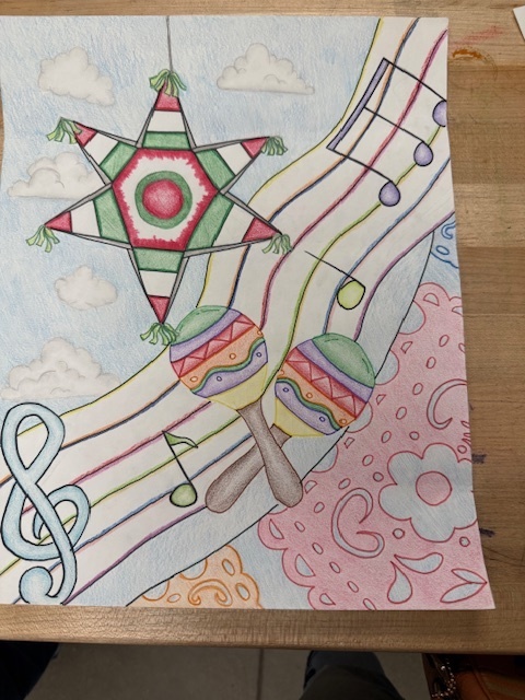 art drawing with hispanic culture