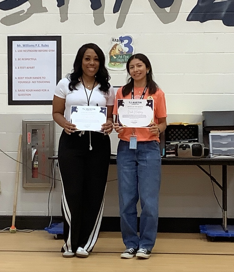 Teacher & Staff of The Month