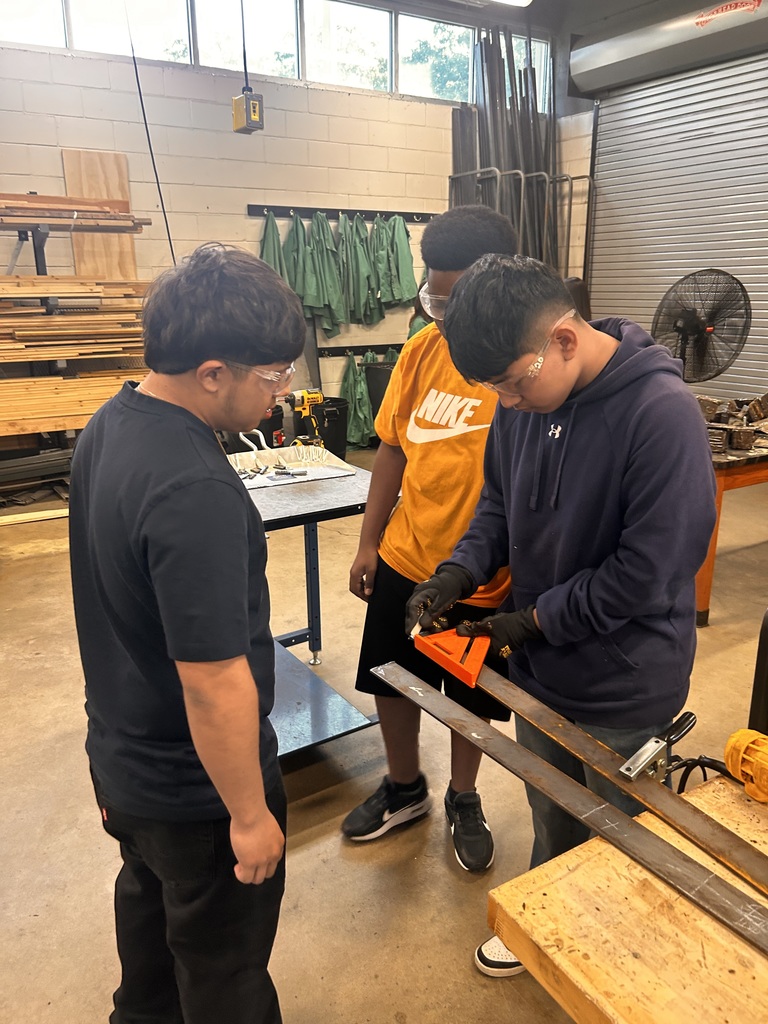 students using a square