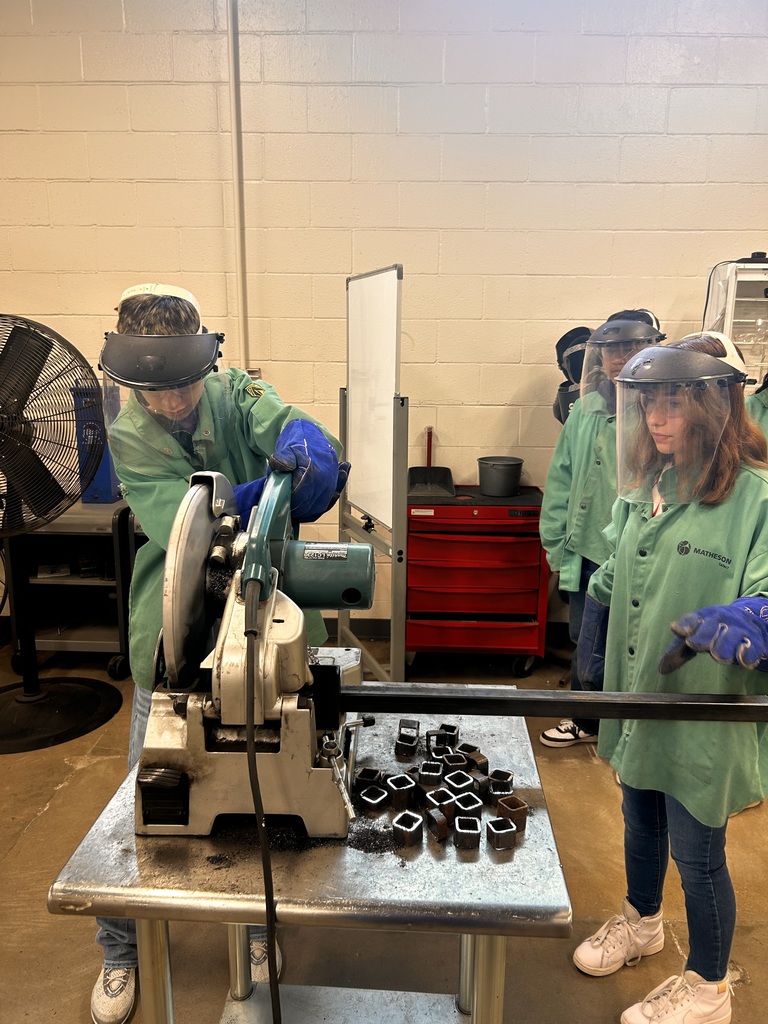 students using a saw 