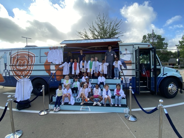 Children pretending to be doctors