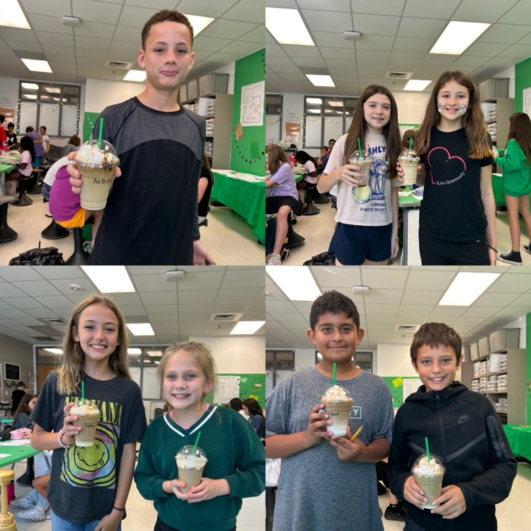 math classroom turned to coffee shop 