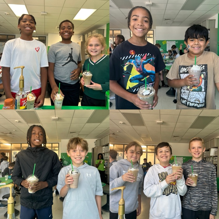 math classroom turned to coffee shop 