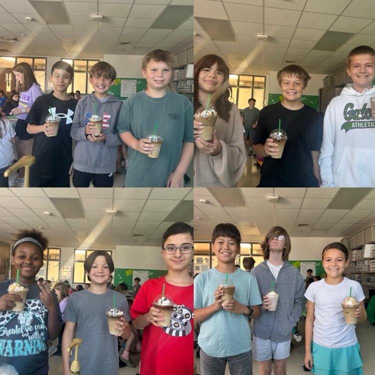 math classroom turned to coffee shop 