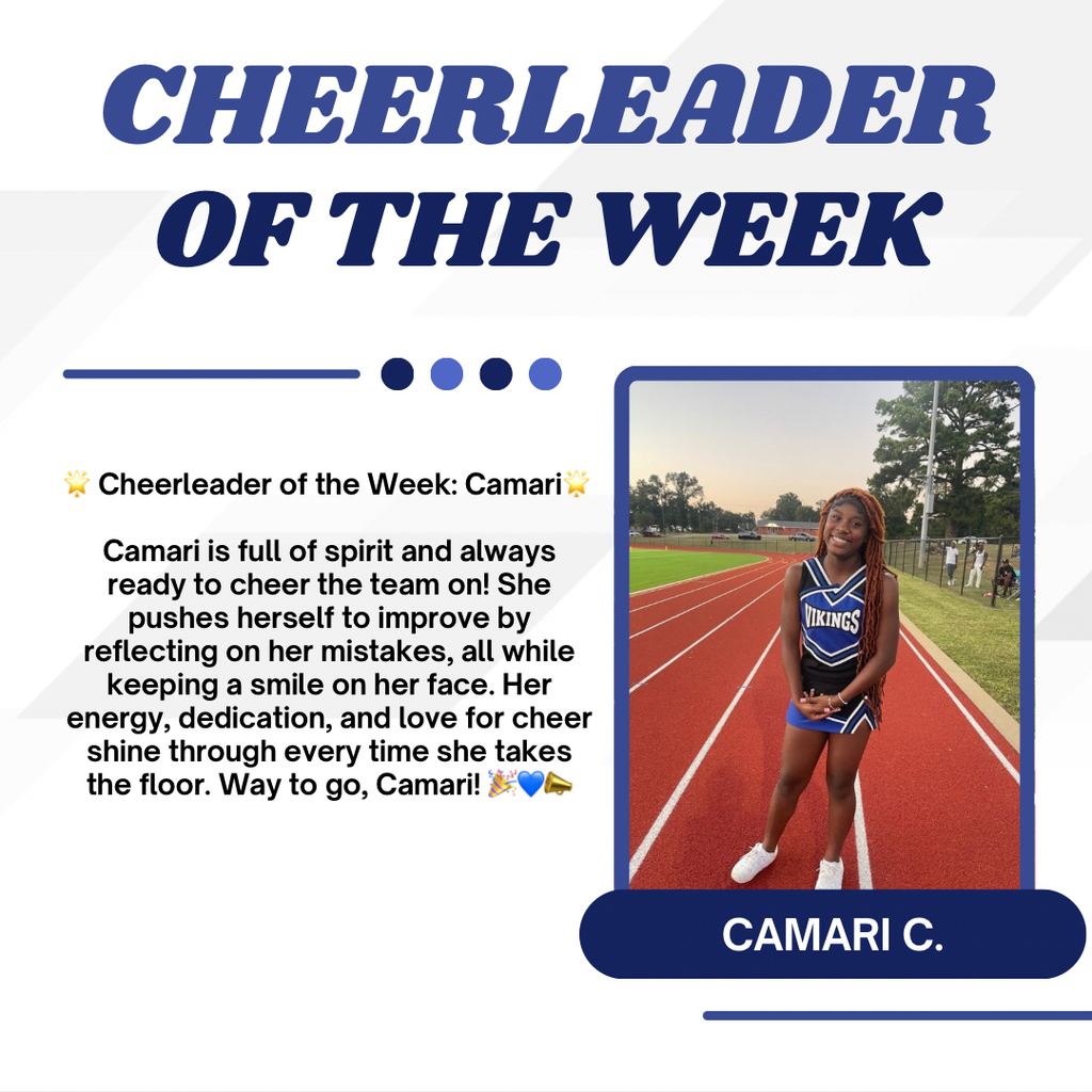 Cheerleader of the Week Camari