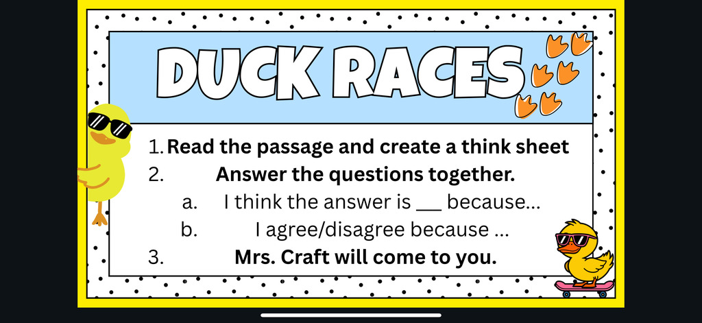 Duck races