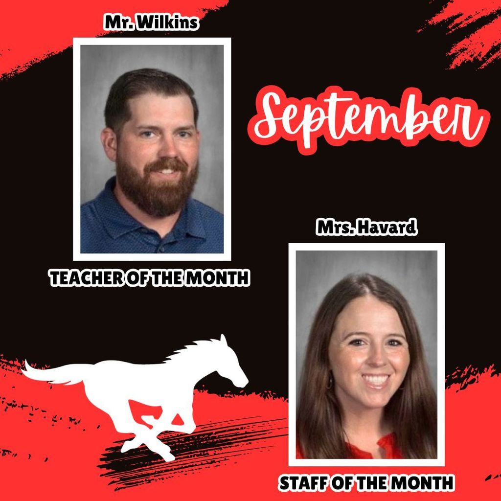 Teacher & Staff Member of the Month