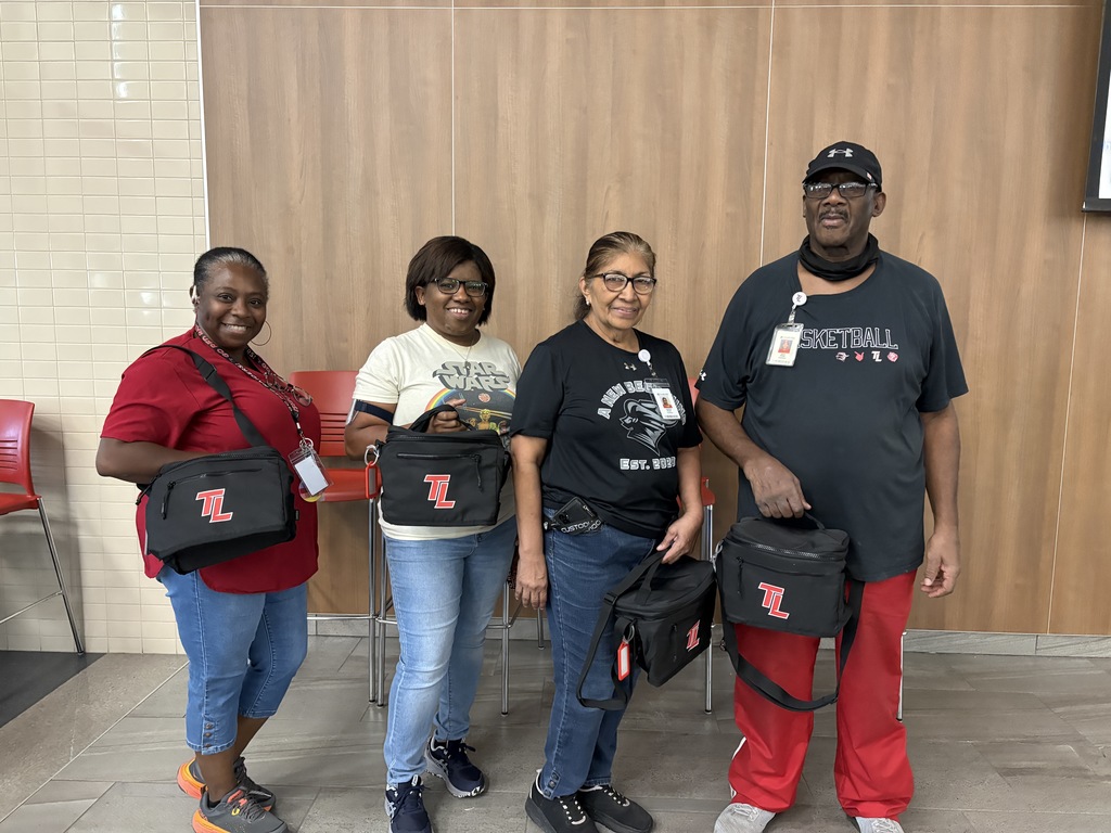 Tyler Legacy Custodial team with their appreciation gift