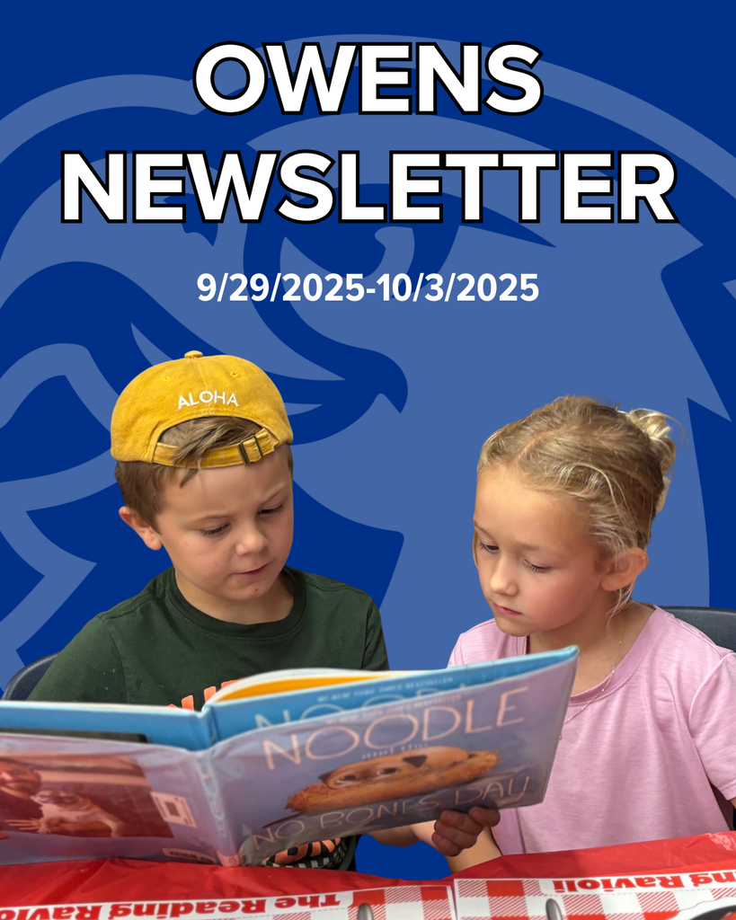 Owens Newsletter September 29th-October 3rd